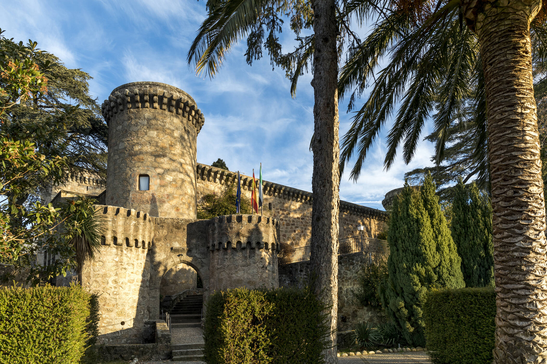 Foto: El Parador en el que tienes que alojarte para disfrutar de los cerezos en flor esta primavera. (Paradores)