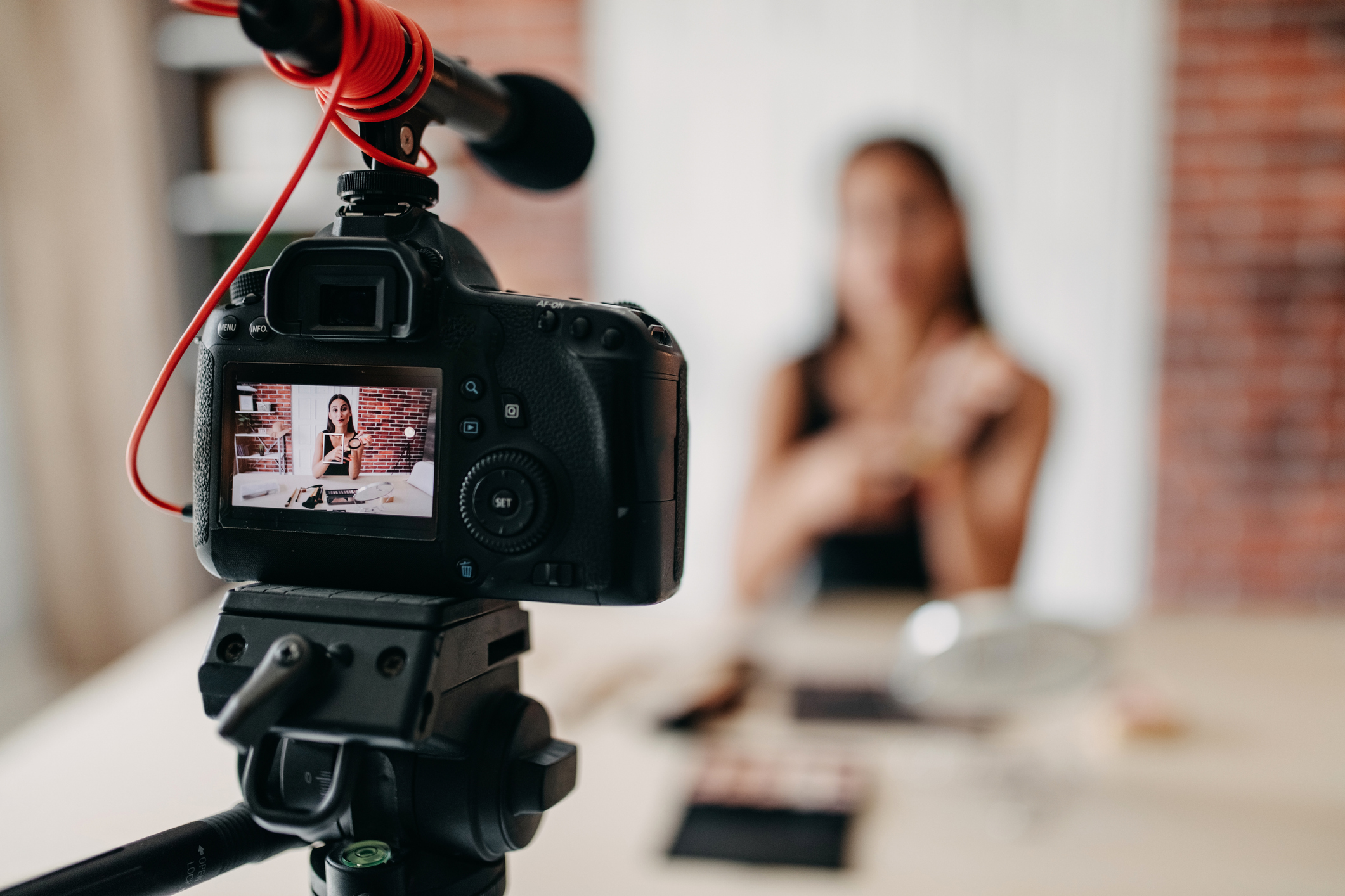 Foto: Una creadora de contenido. (iStock)