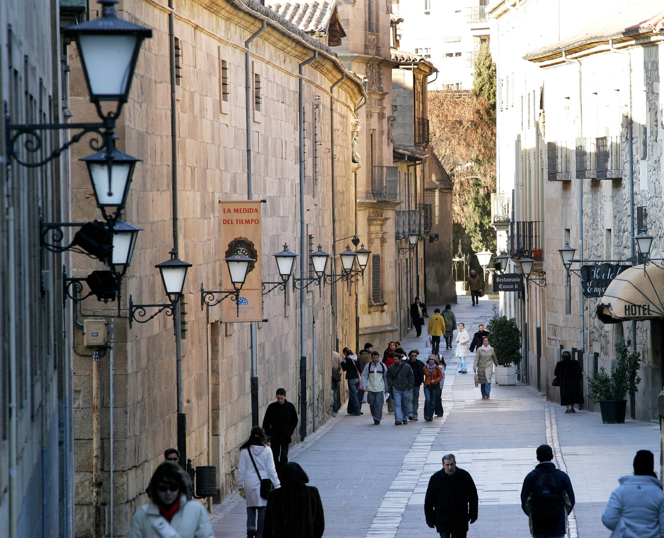 Foto: La calle de Salamanca que es una de las más bonitas de España. (Castilla y León Film Commission)