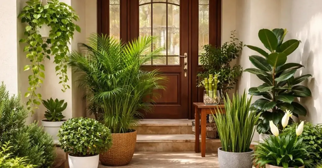 Adiós a la mala suerte: 11 plantas y consejos de Feng shui para tu entrada