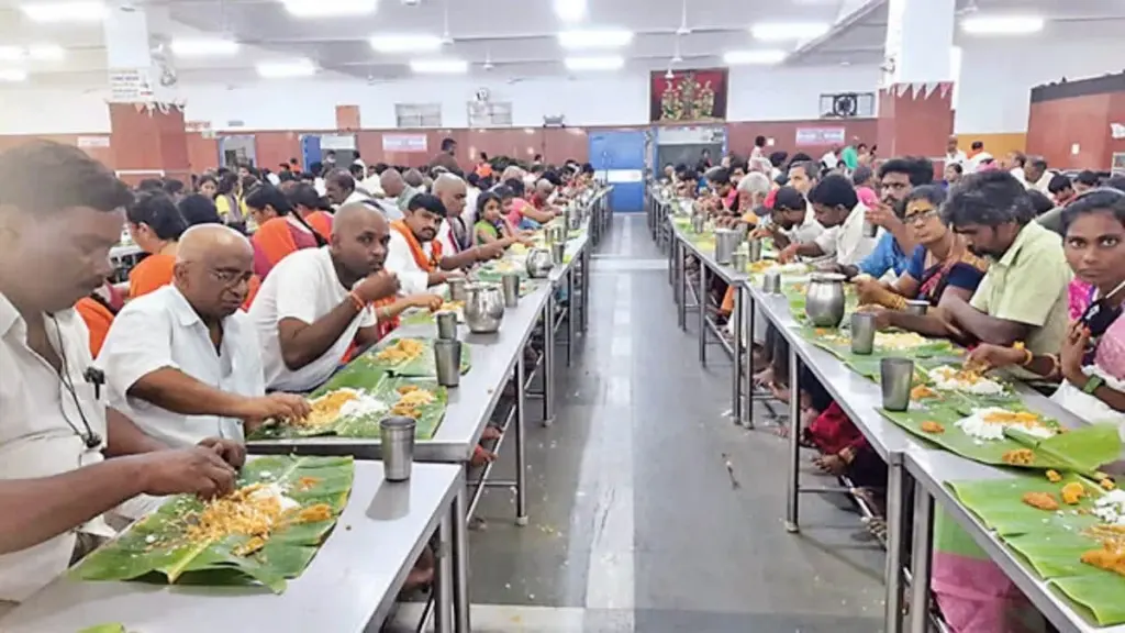 Adiós a las filas en Tirumala: la tecnología de TTD para servir 3 toneladas por hora