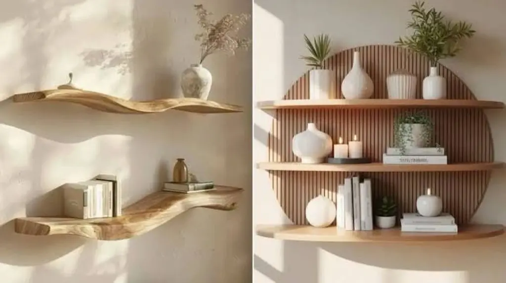 Adiós a las líneas rectas: la repisa ondulada cambia las tendencias de decoración 2026