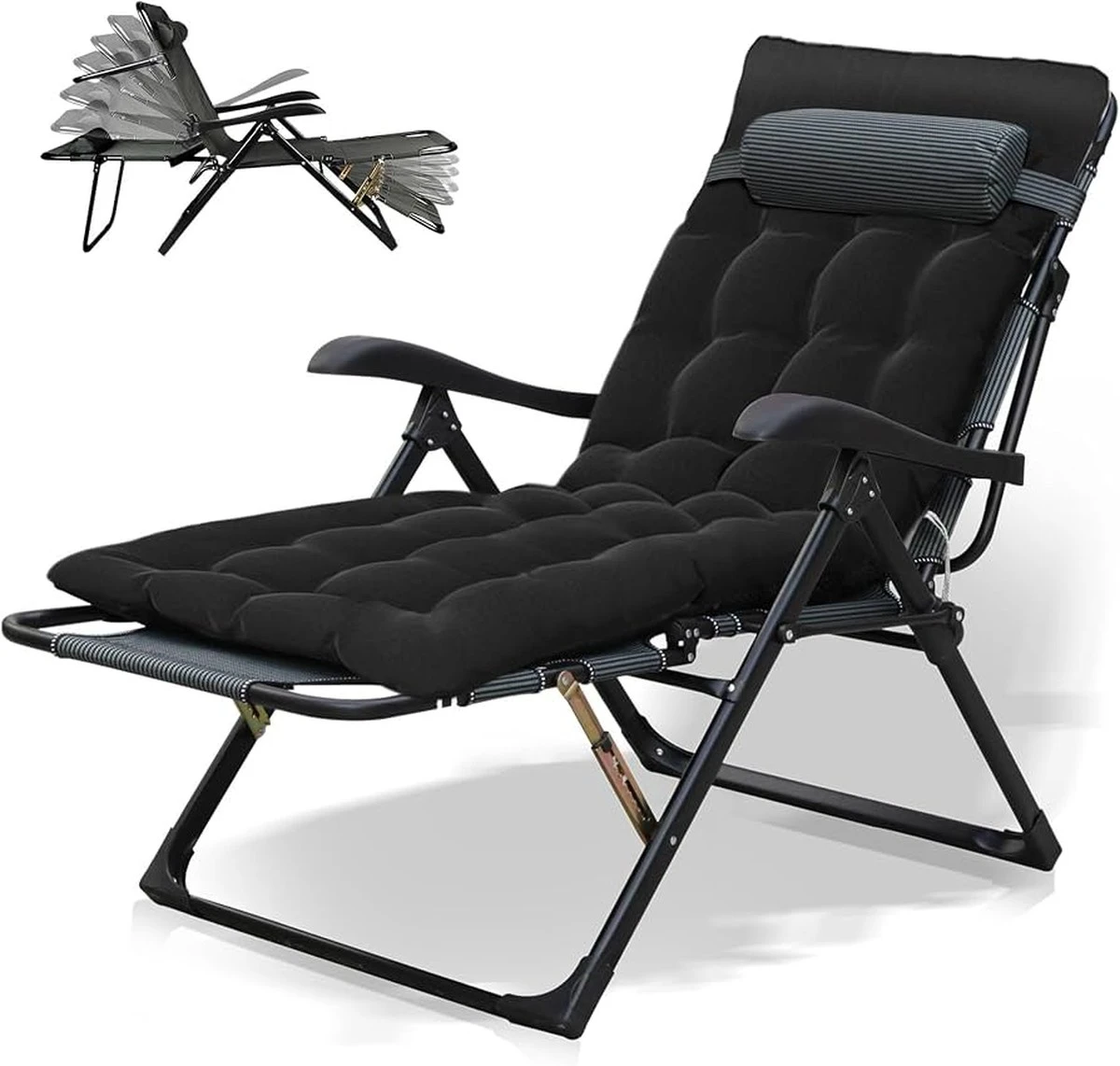 Adiós al dolor de espalda: la BELAVI tumbona reclinable de Aldi para balcones mini - image 1