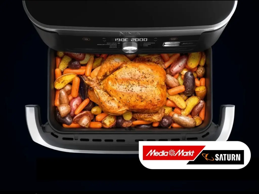 Adiós al horno: ahorra un 65% de luz con la Ninja Foodi FlexDrawer en MediaMarkt