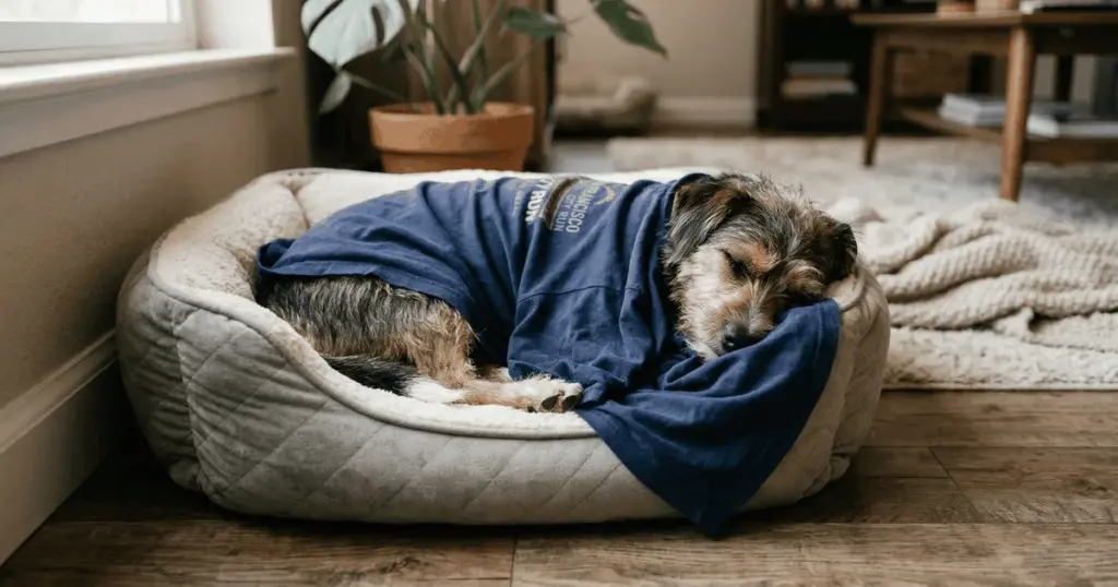 Adiós a los aullidos: mi camiseta vieja calmó a mi perro más que cualquier pet shop