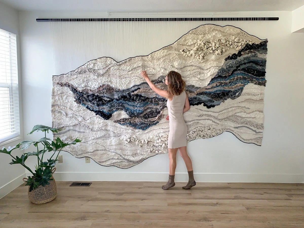 Adiós a los cuadros: el Arte textil que revoluciona la Decoración de interiores - image 1