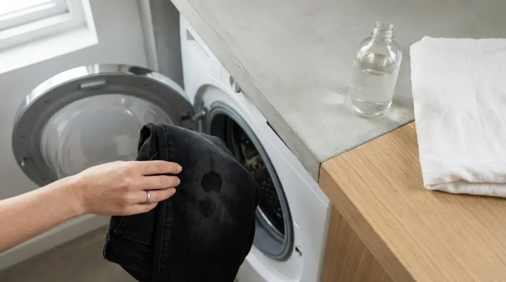 Adiós a los pantalones negros desteñidos: el método con vinagre blanco según tu ciudad