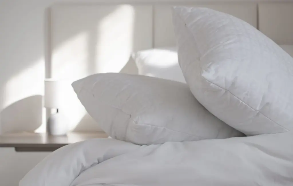 Almohada amarillenta: el método de 1 hora para dejarla nueva en la lavadora
