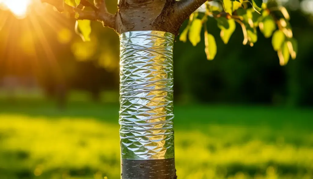 Árboles frutales sanos y sin plagas: por qué envolverlos en papel de aluminio