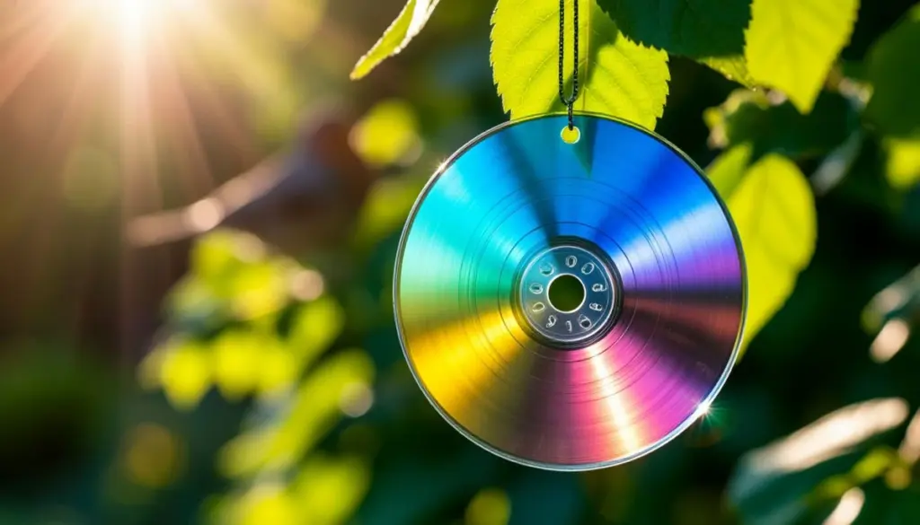 Aves en tu jardín: no tires tus CDs y protégelo con este truco de 1 minuto