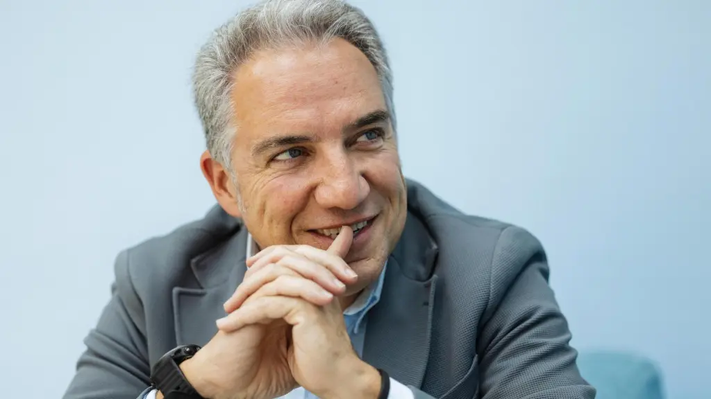 Elías Bendodo en la sede del PP en Málaga.