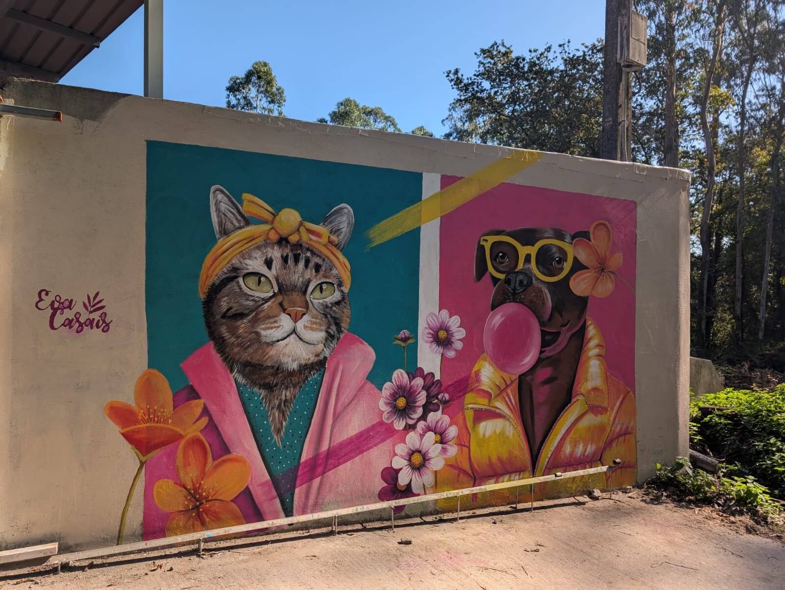 Foto: Uno de los murales gallegos que han estado nominados a mejores del mundo. (Street Art Cities)
