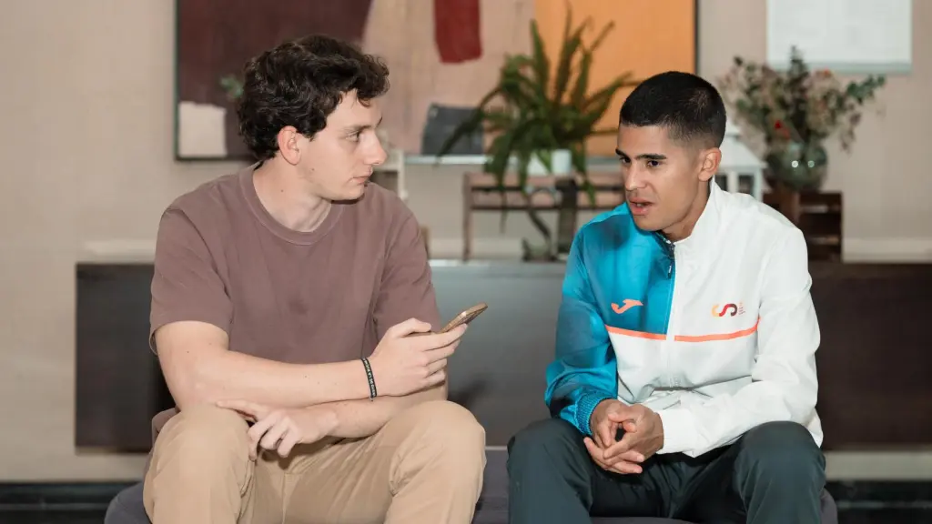 Mohamed Attaoui, durante la entrevista en EL ESPAÑOL.