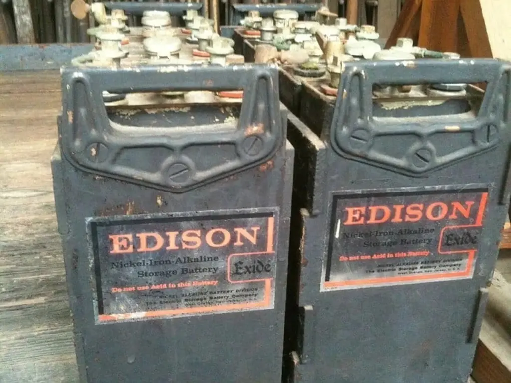 Batería de níquel-hierro: el invento de Thomas Edison que dura 50 años