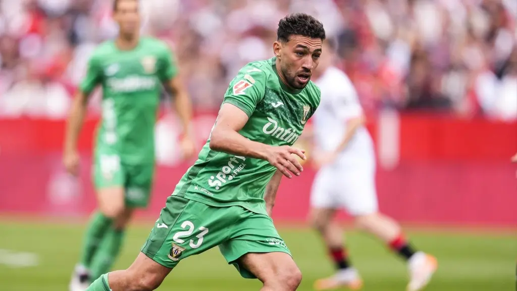 Munir jugando con el Leganés
