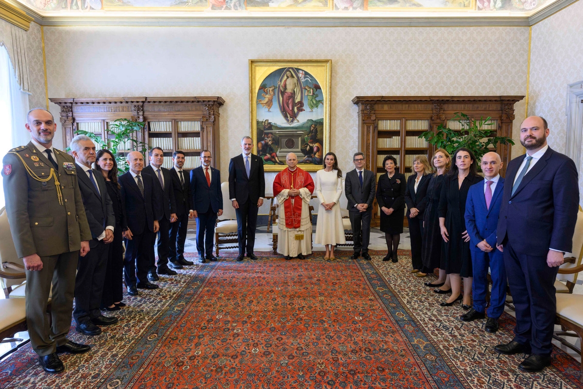 Los reyes de España y