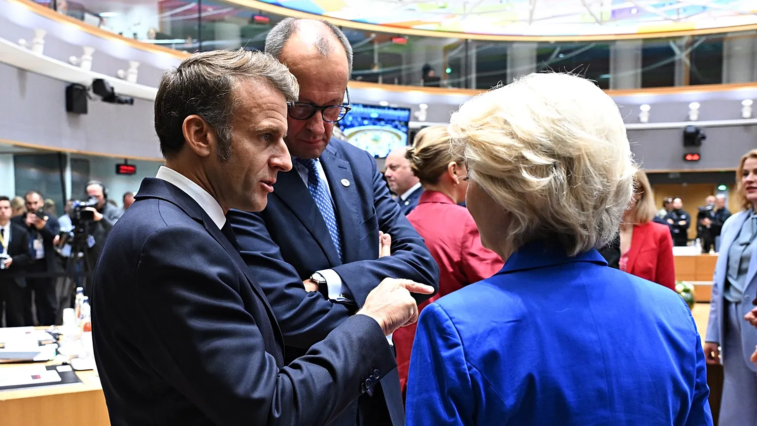 EU leaders are keeping a nervous eye on gas prices.