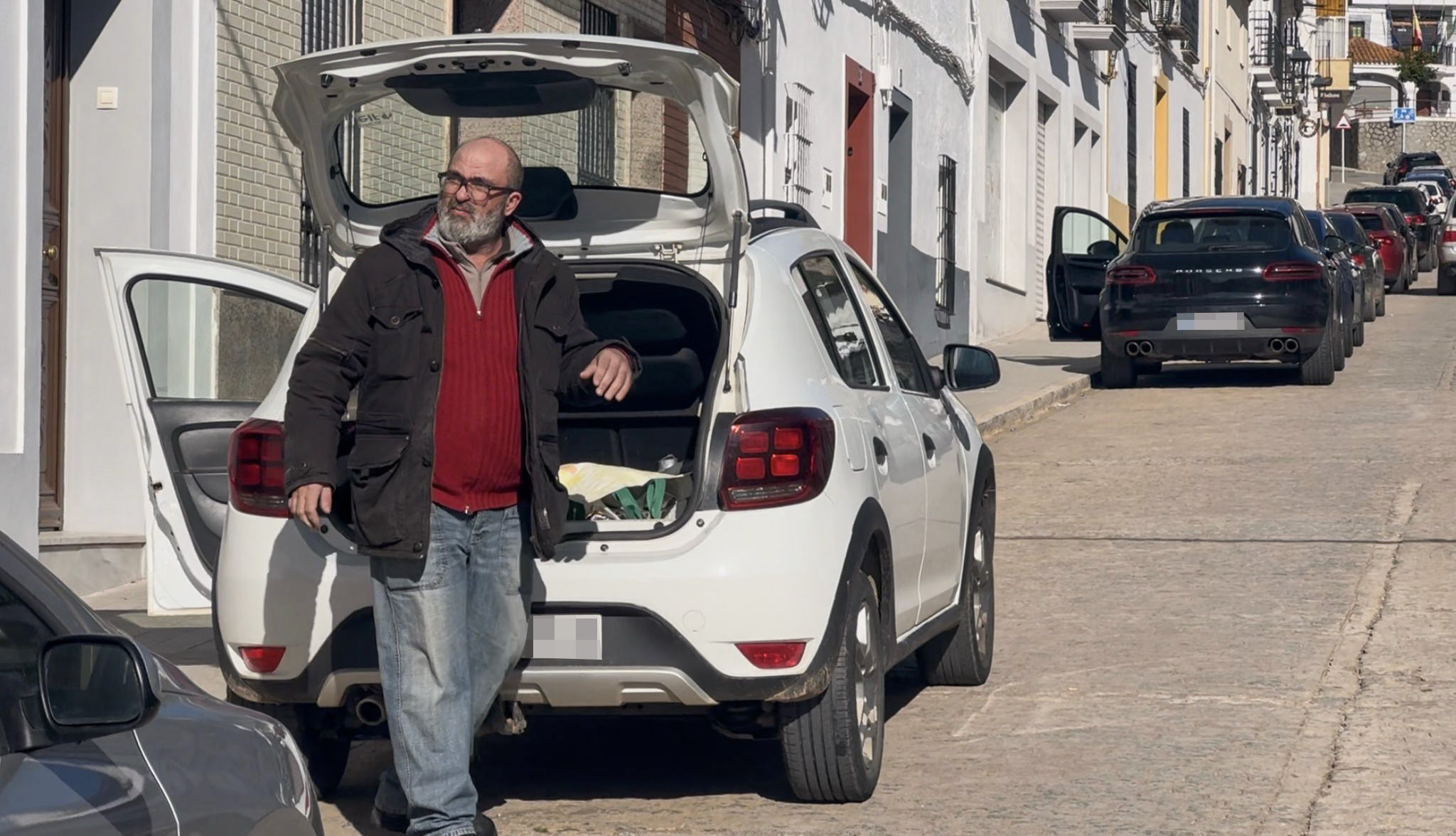 Juli, el hermano menor del caso Francisca Cadenas, antes de ser detenido.