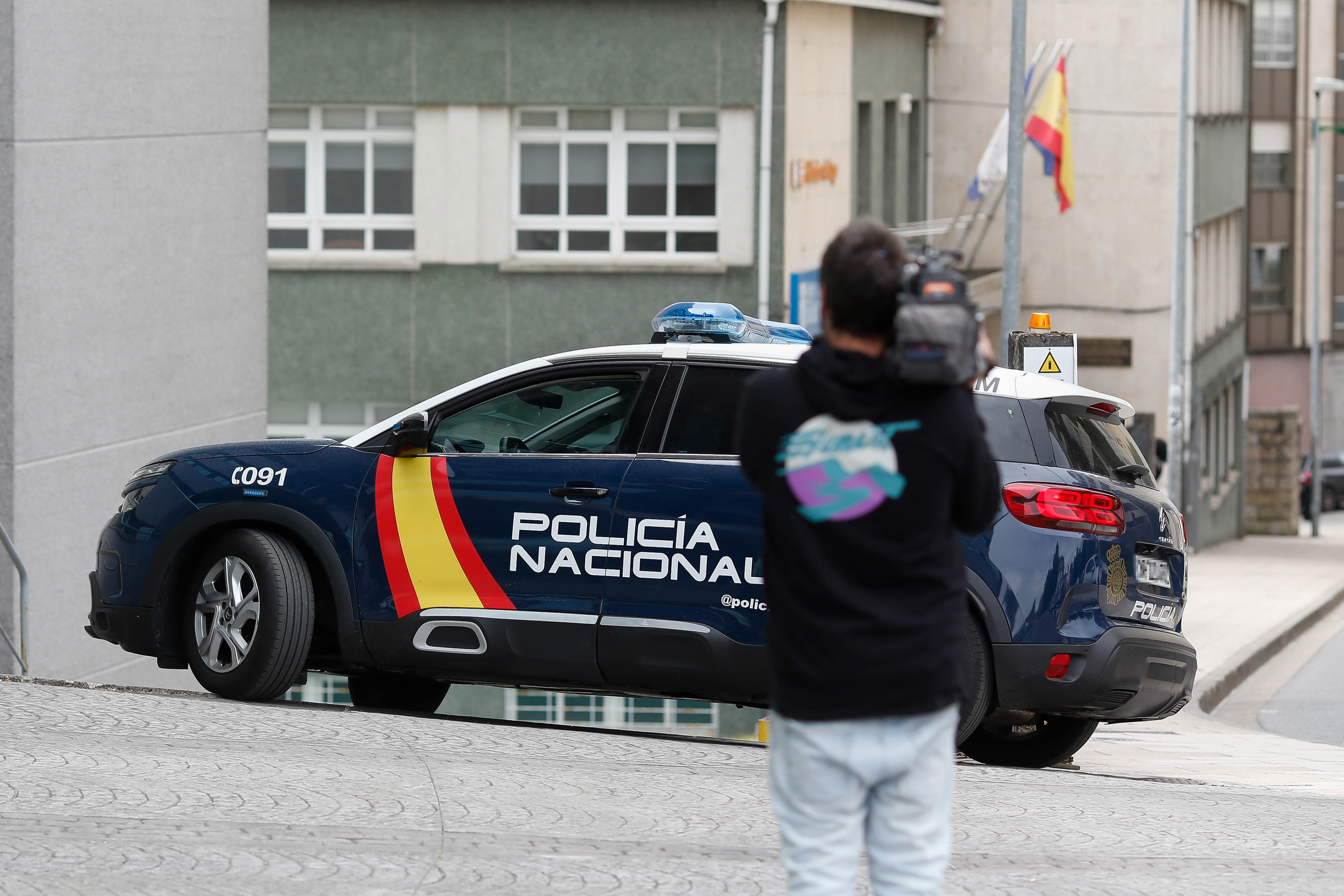 Un coche de la Policía Nacional, en una imagen de archivo