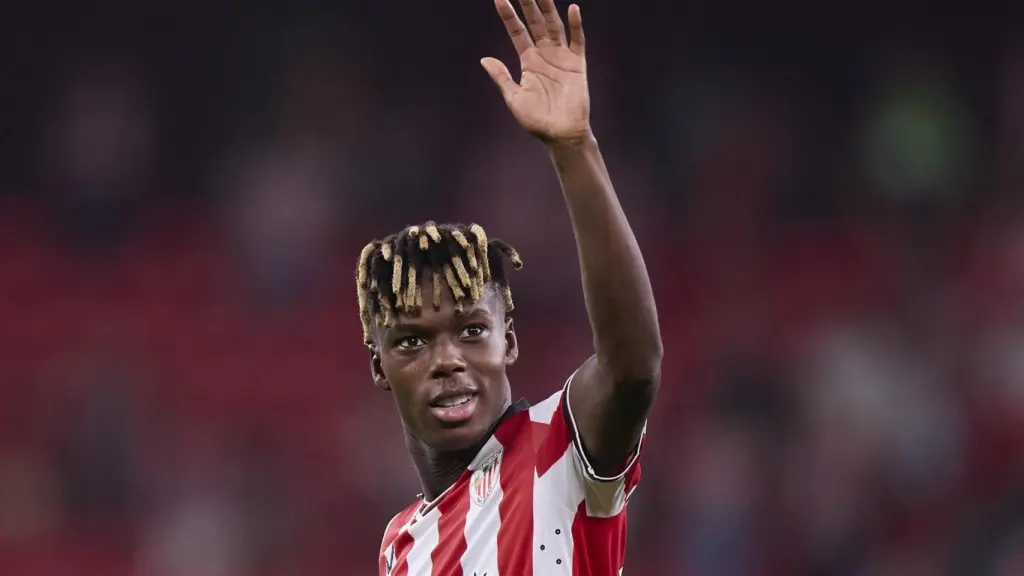 Nico Williams agradece a los aficionados el apoyo ante el Sevilla.