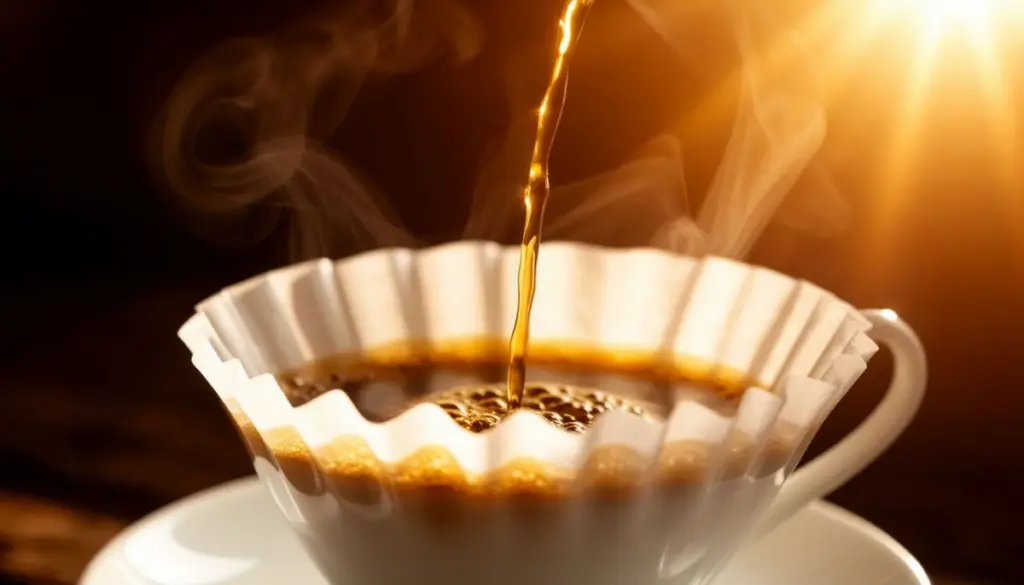 Café perfecto: enjuaga tu filtro de café para eliminar el sabor a papel