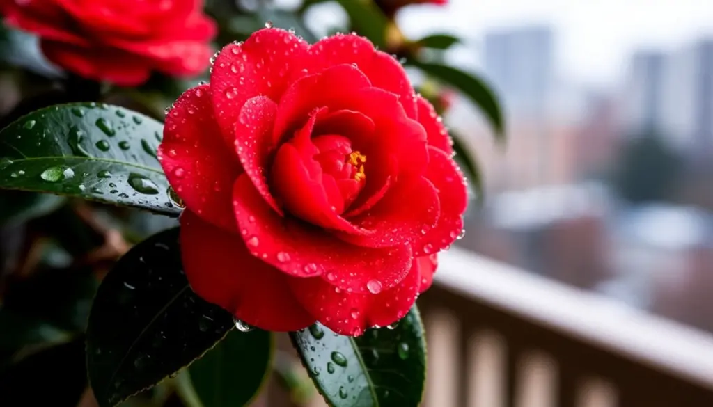 Camellia japonica: el secreto de Asia oriental para un balcón florido en invierno