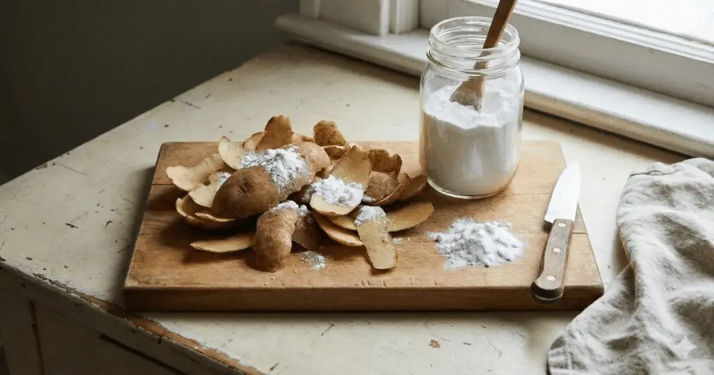 Cascará de patata y bicarbonato: el truco casero que elimina el óxido sin químicos fuertes