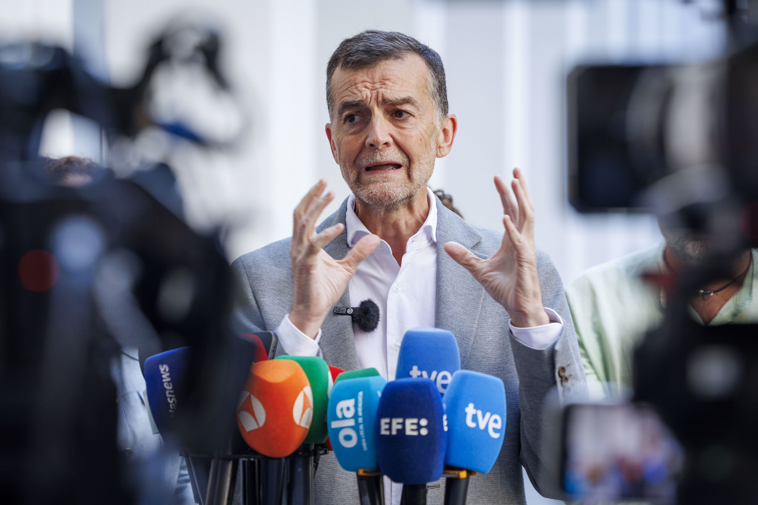 El candidato de Por Andalucía a la Presidencia de la Junta, Antonio Maíllo.