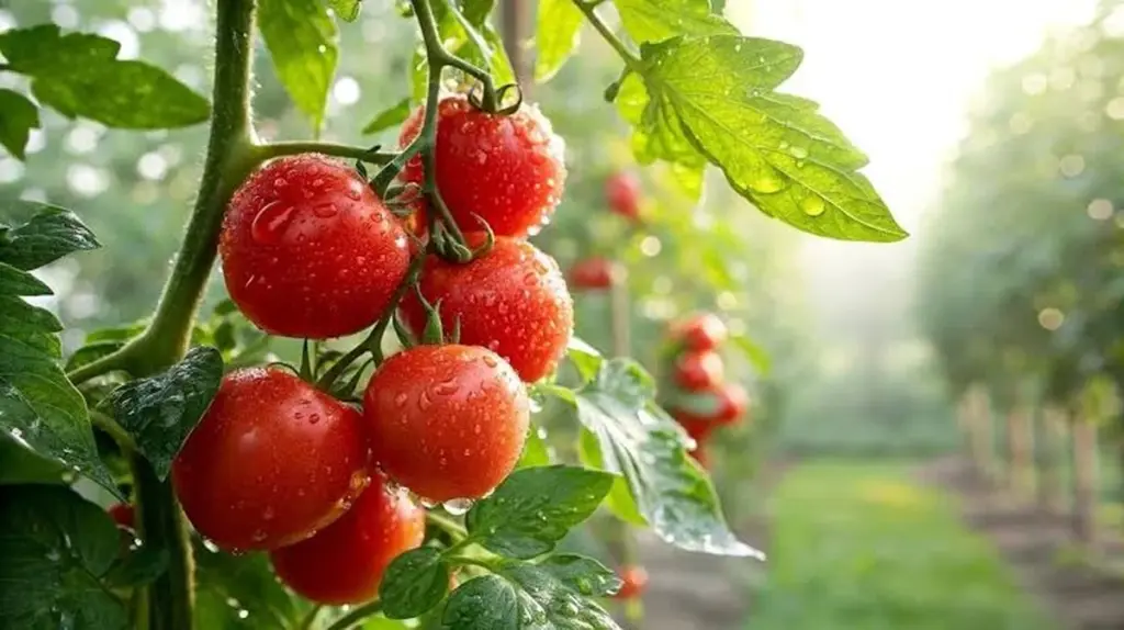 Cosecha de tomates el doble de grande: el truco de la albahaca