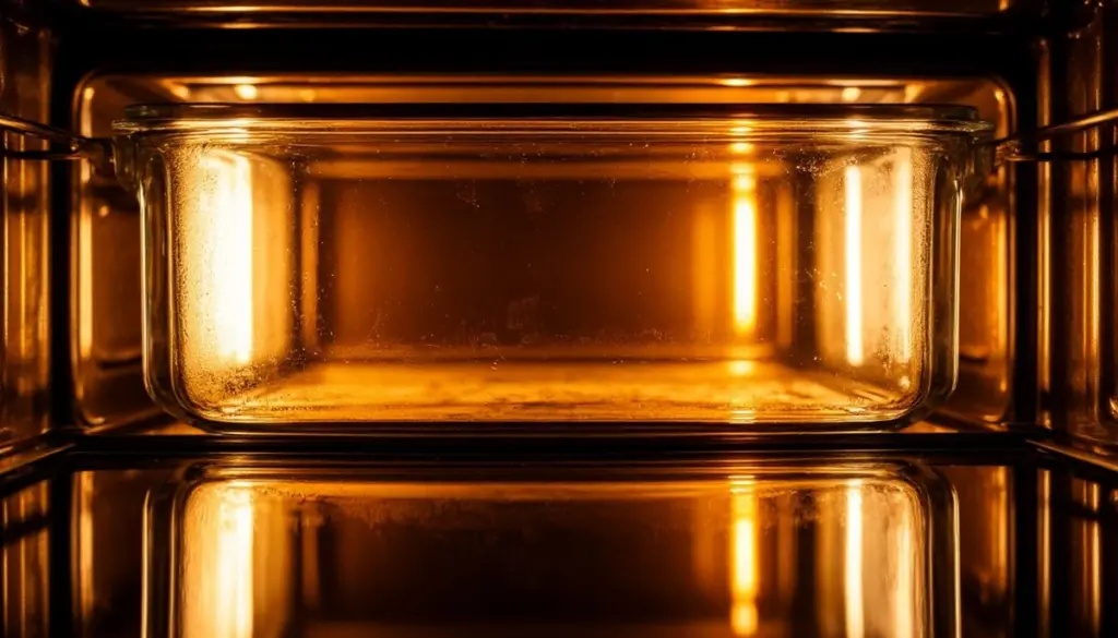 Cristal del horno impecable: usa bicarbonato de sodio y vinagre blanco así