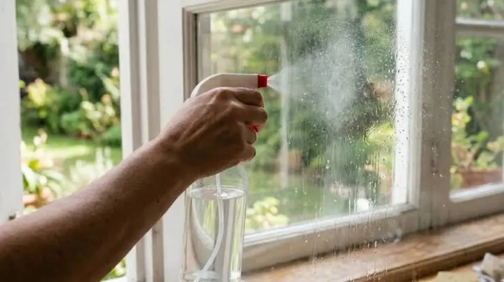 Cristales sin cal: usa vinagre blanco y ácido acético para un brillo impecable