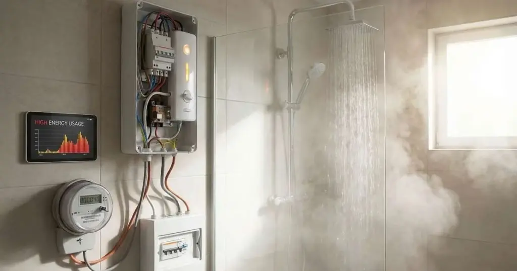 ¿Cuánto cuesta realmente una hora de ducha caliente con tu termo eléctrico?