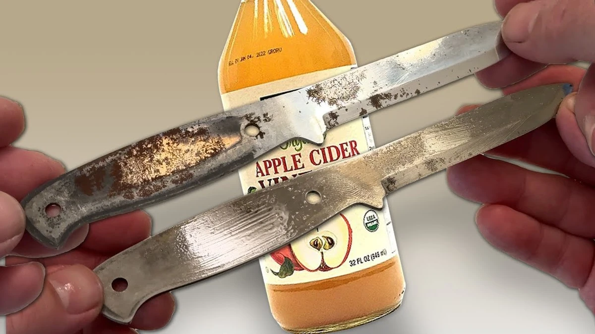 Cuchillo como nuevo: elimina el óxido y recupera el filo con 1 ingrediente - image 1