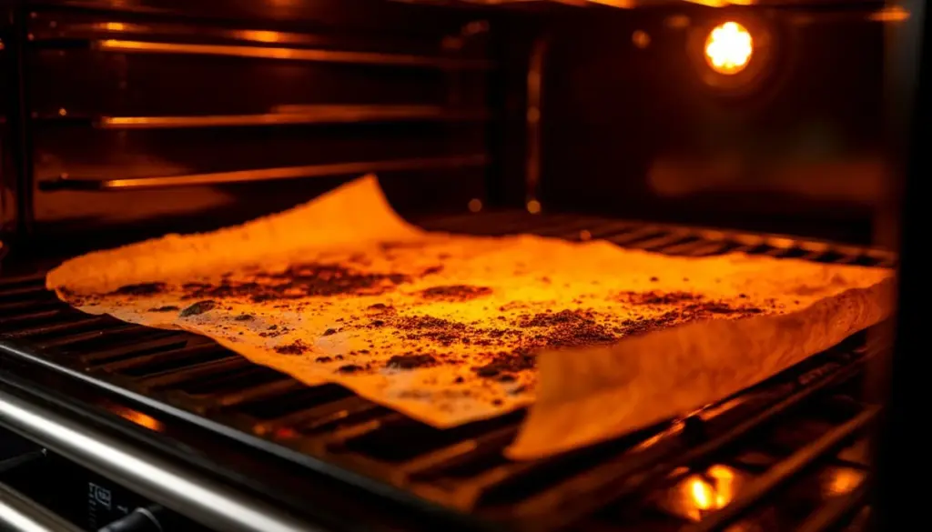 Cuidado con el papel de horno: el error a más de 220°C y el riesgo de PFAS