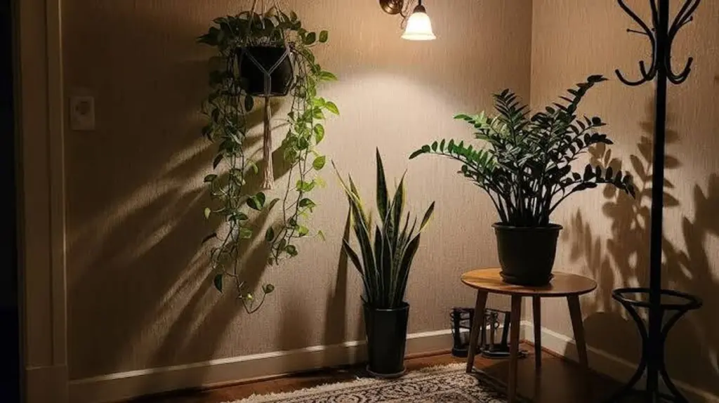 Cuna de Moisés y otras plantas de interior que limpian el aire sin sol