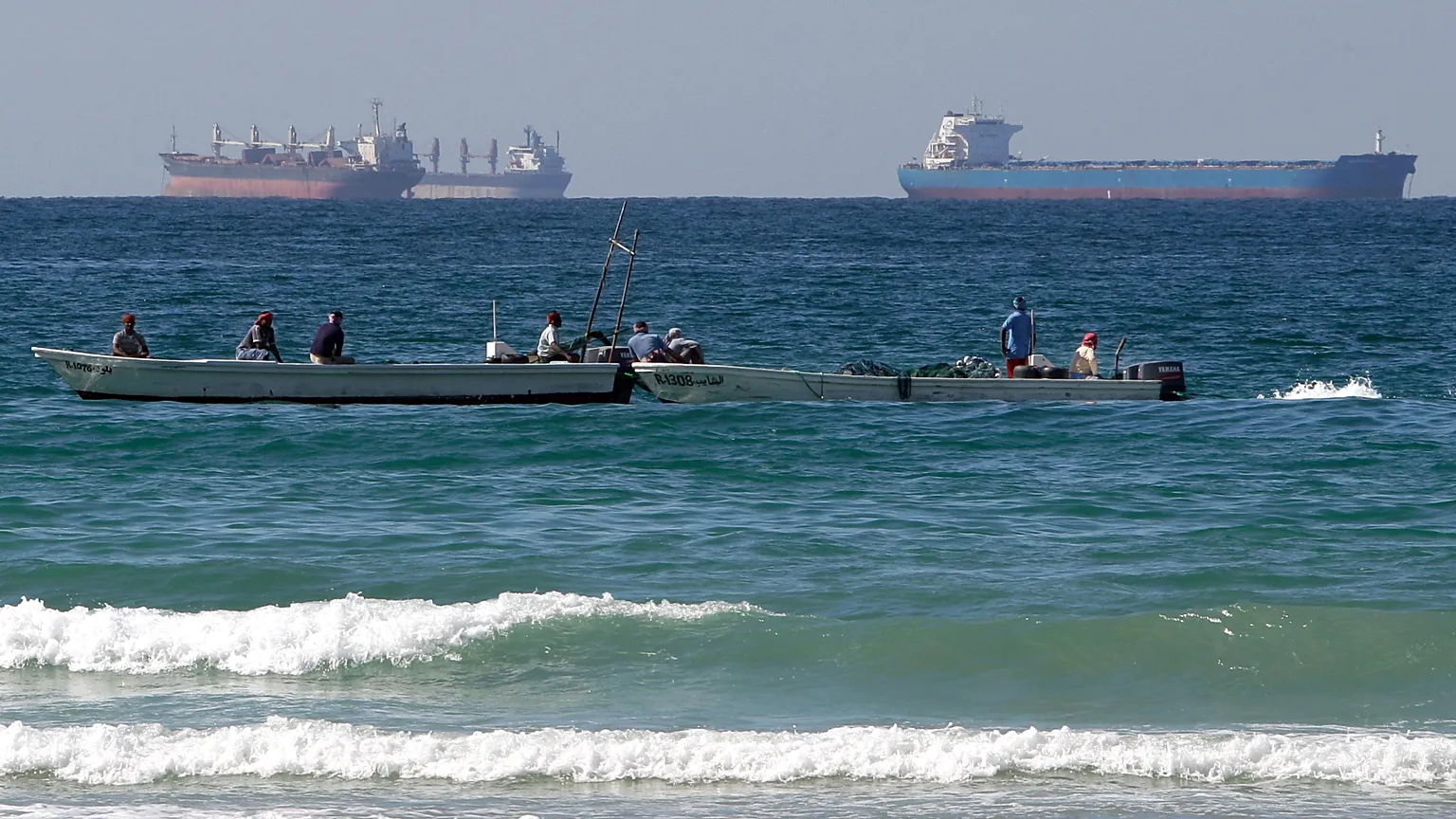 The Strait of Hormuz.