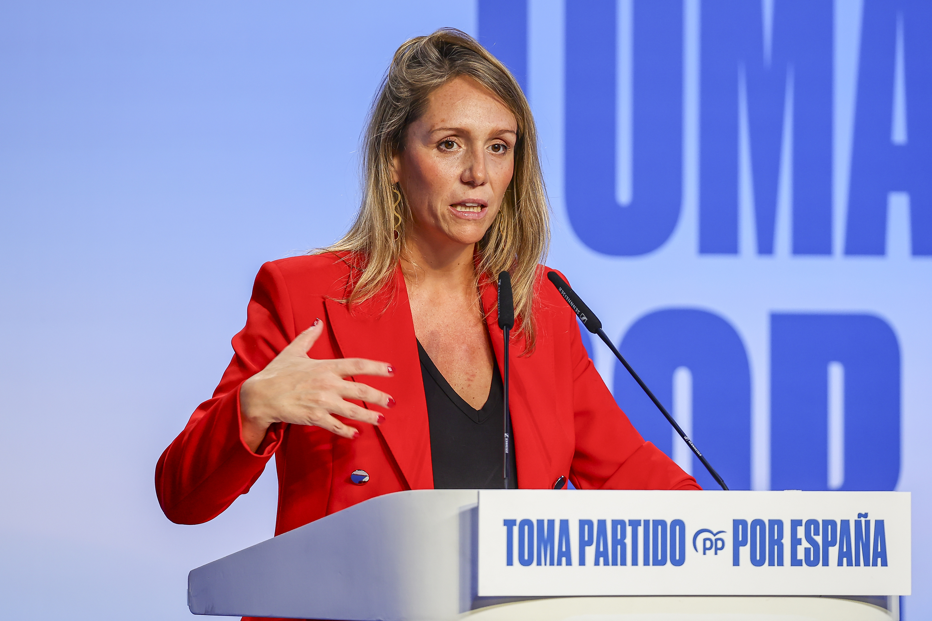 La vicesecretaria de Coordinación Sectorial del PP, Alma Ezcurra.