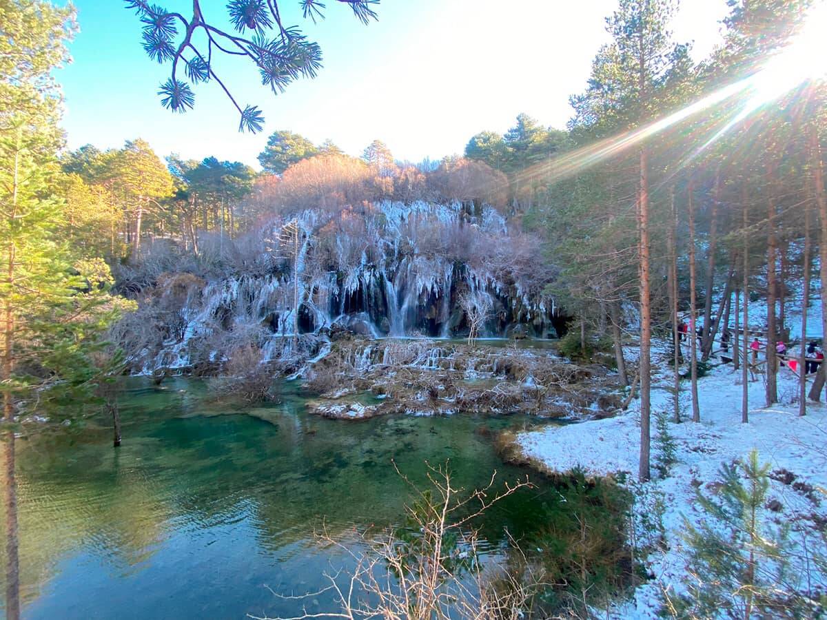 Foto: El espectacular nacimiento de un río que ahora está a rebosar de agua. (Visita Cuenca)