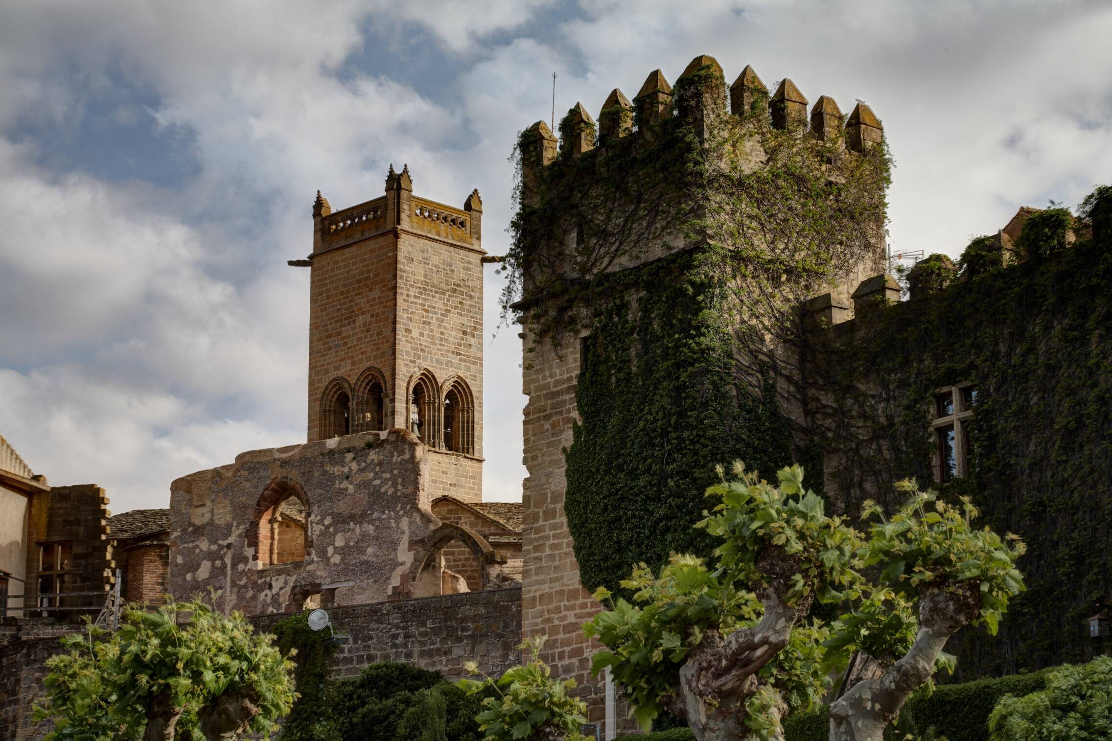 Foto: Una “fantasía medieval en el castillo de los Reyes de Navarra. (Paradores)