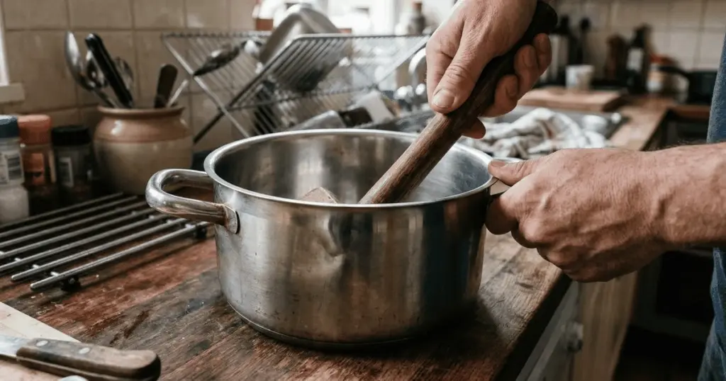 Desentierra el secreto para enderezar ollas de acero inoxidable abolladas en 5 minutos con un simple truco