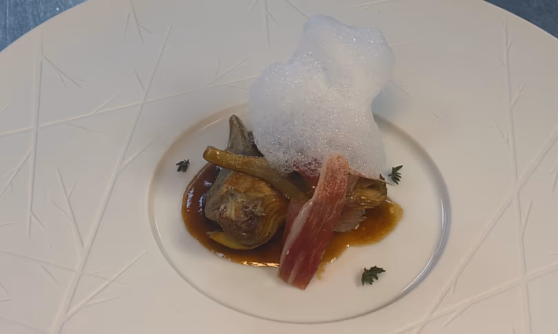 Culinary creations featuring acorn-fed 100% Iberian ham