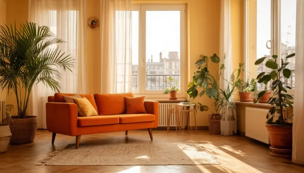 Diseño de interiores: el sofá pequeño con base de madera que amplía tu salón