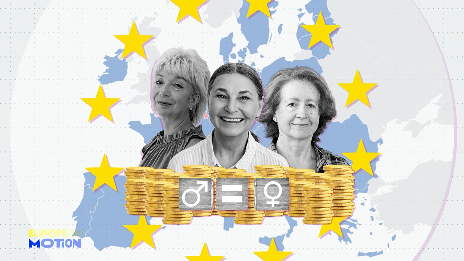 There are many areas in which the gender gap persists, such as pensions