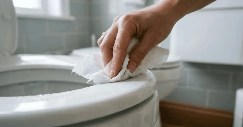El papel higiénico en tu asiento del inodoro: el error de higiene que lo estropea