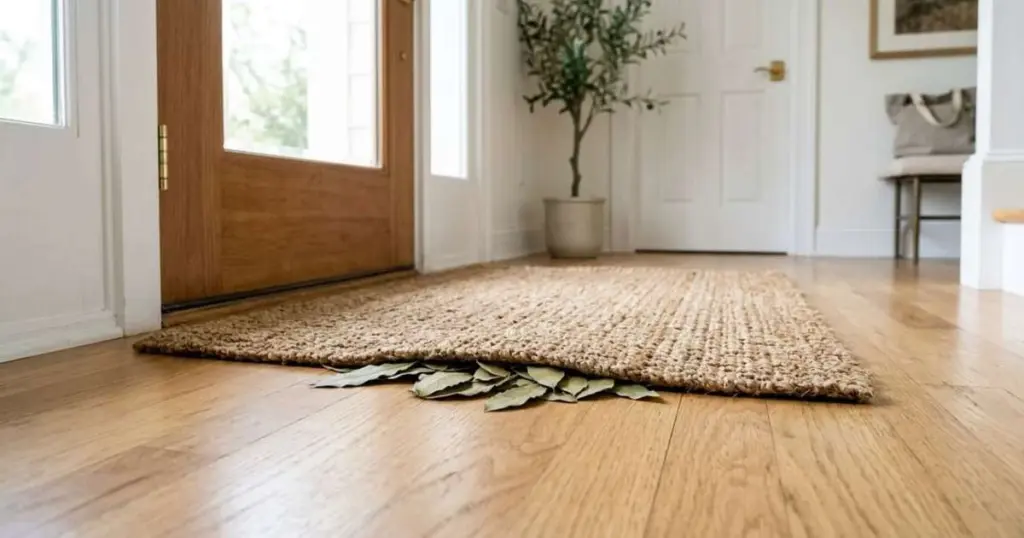 El secreto ancestral: coloca una hoja de laurel bajo la alfombra y despídete de tu problema diario
