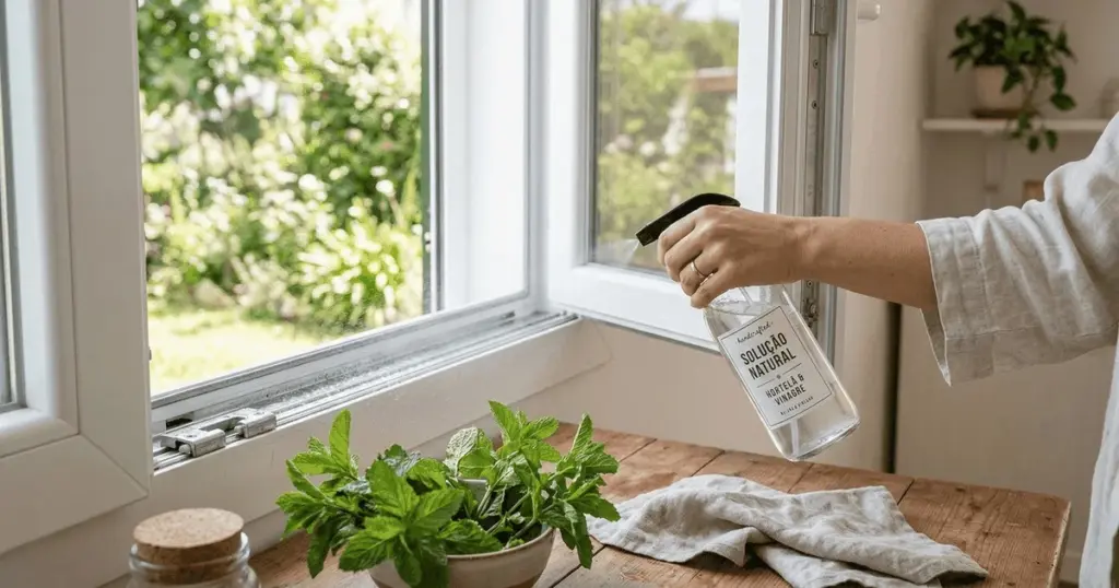 El secreto de la menta que los jardineros colocan en las ventanas (y no es para las plantas)