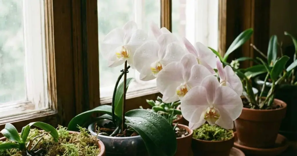 El secreto de las orquídeas para flores eternas: agua de coco que revive raíces y prolonga la floración