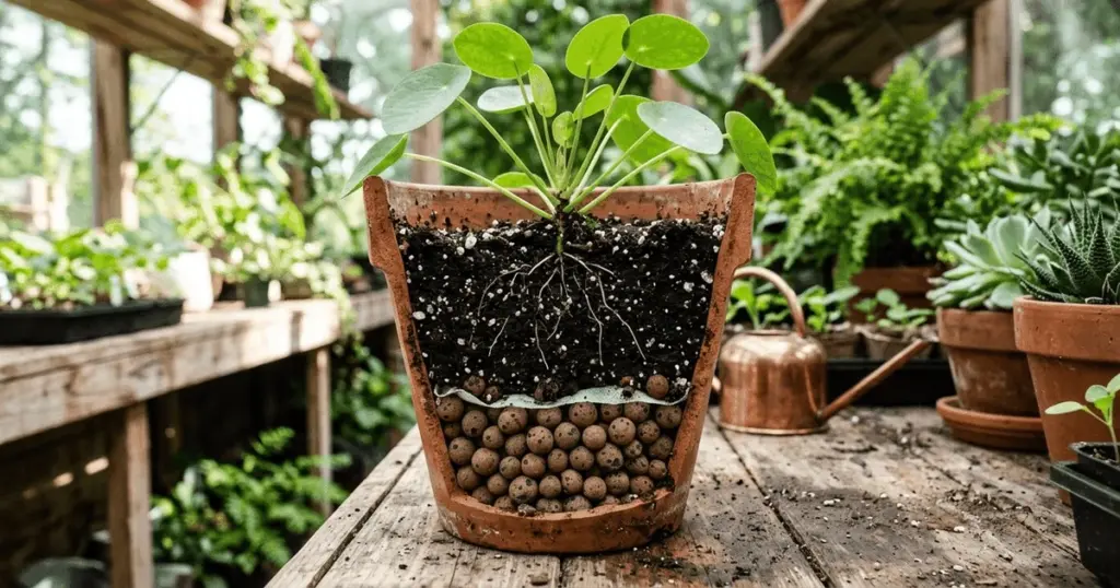 El secreto de las plantas que viven años: no es el fertilizante caro, sino la clave oculta en el fondo de la maceta