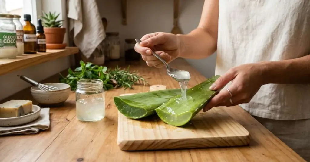 El secreto del hielo de aloe vera: transformación para rostro y cabello