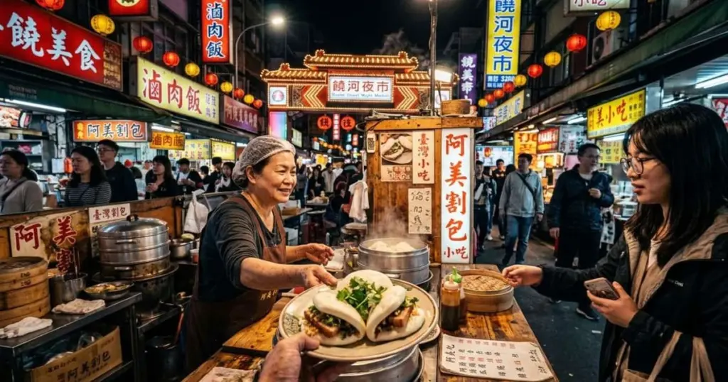 El secreto de Taiwán: mercados nocturnos que sirven alta cocina a cualquier hora, un modelo que el mundo debería imitar